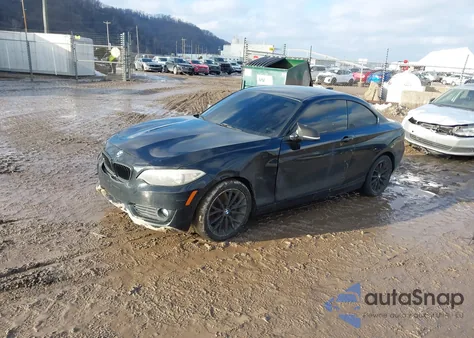 2014 BMW 228I z USA, uszkodzony, nr VIN WBA1F5C54EVV99550